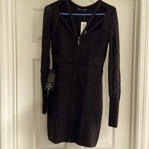 Bebè addiction black cutout bandage dress! Size M!